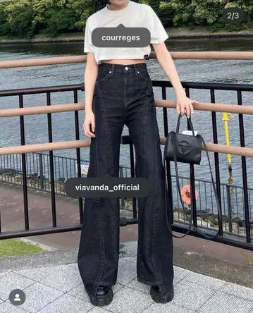 viavanda 플레어 데님