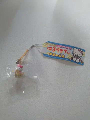 지역 키티 시즈오카 한정판 토코로텐 키티 참 키링 스트랩
