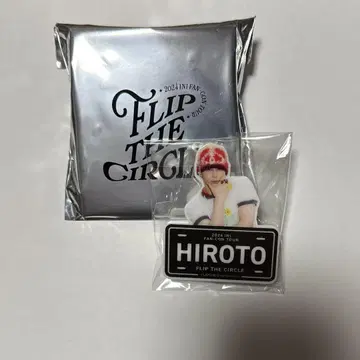INI 니시 코토 FLIP THE CIRCLE 네임 보드