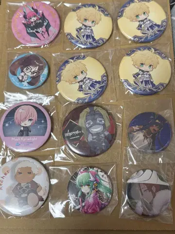 fgo fate 캔뱃지 세트