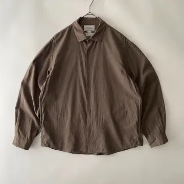YAECA (ie) 컴포트 셔츠 와이드 컴포트 셔츠