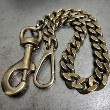 놋쇠 훈연 키헤이 14mm 지갑 체인 빈티지 브라스 나스칸