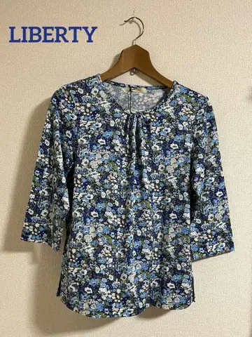 repas liliy LIBERTY 상의 7부 소매 티셔츠 면 100%