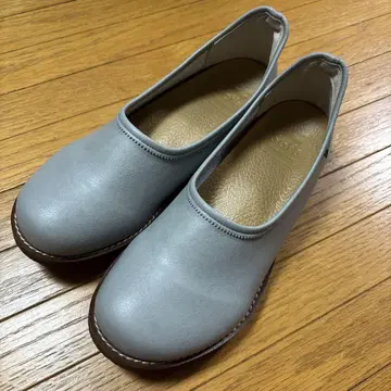 새상품 Bell&Sofa 부드러운 신발 공방 슬립온 블루 그레이 24.0