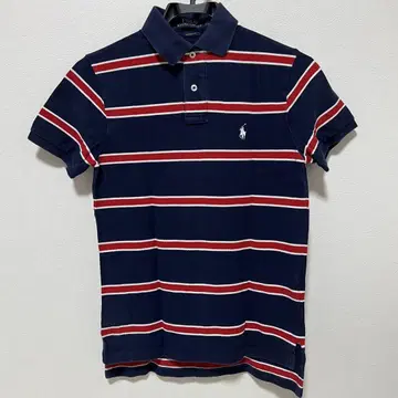 Ralph Lauren Custom Fit 피케 셔츠 XS 네이비