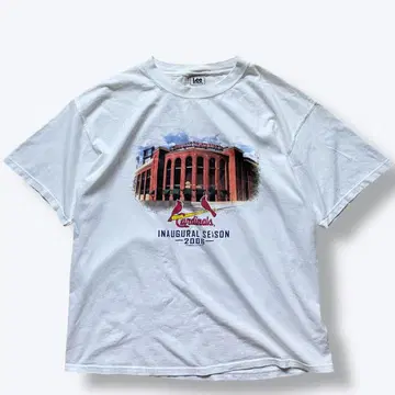90's 빈티지 구제 의류 MLB 카디널스 부시 스타디움 티셔츠