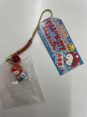 지역 특산품 키티 홋카이도 한정 이쿠라동 버전 스트랩 네즈