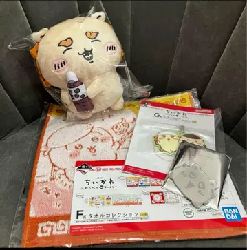 치이카와 시사 봉제 인형 거울 타월