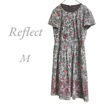 Reflect 리플렉트 [M] 꽃무늬 반팔 원피스