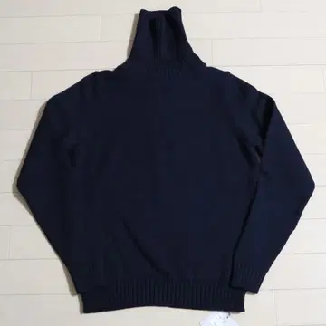 새상품 ZANONE 5G 미들 게이지 터틀넥 니트 44