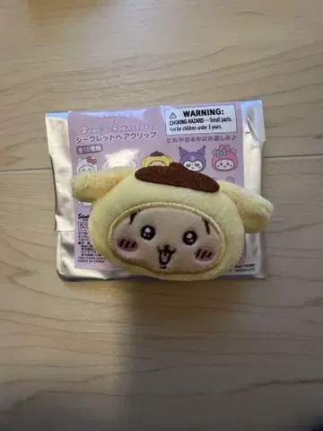 산리오 치이카와 (먼작귀) 시크릿 헤어 클립 토끼 폼폼푸딩