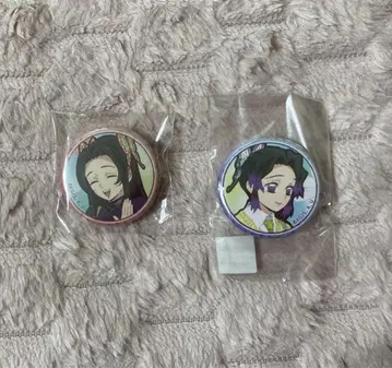 귀멸의 칼날 제비뽑기 캔뱃지 시노부 카나에 키메츠 학원 ufotable
