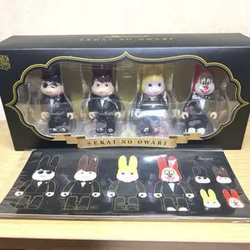 SEKAI NO OWARI 베어브릭 R@BBRICK 혜택 씰 포함