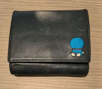 키소라 도라에몽 두겹 지갑 네이비