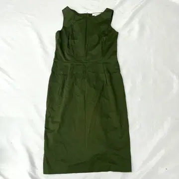 Intrend Max Mara 슬리브리스 무릎 기장 원피스 42