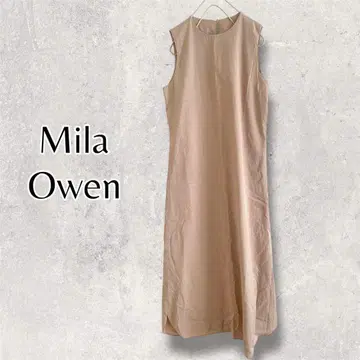 Mila Owen 미라 오웬 슬리브리스 롱 원피스 텐셀