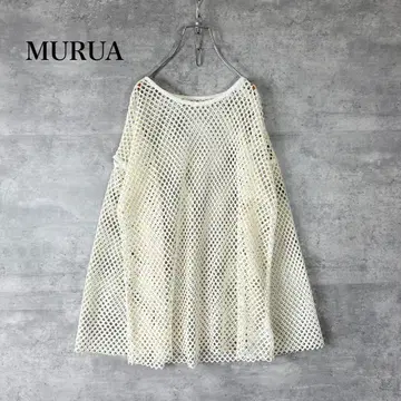 새상품급 MURUA 무루아 멀티 WAY 메쉬 상의 티셔츠