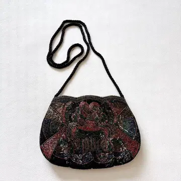 총 비즈 숄더백 미니백 파티백 사선