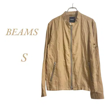 BEAMS 빔즈 [S] 베이지 자켓 린넨 남성용/여성용