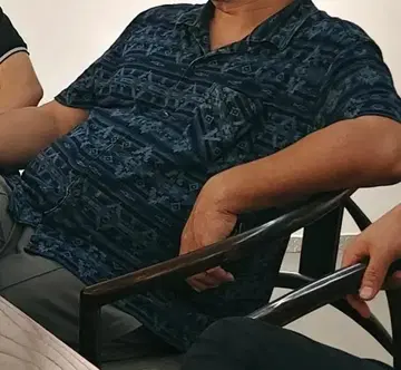 레어 RRL 네이티브 무늬 인디고 셔츠 M 사이즈