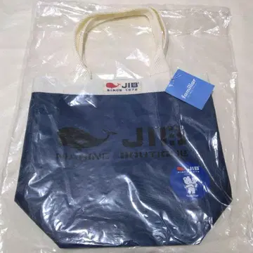 새상품 파밀리아 JIB 토트백 네이비