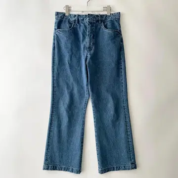 새상품급 FARAH 32 부츠컷 데님 팬츠 청바지 인디고 플레어