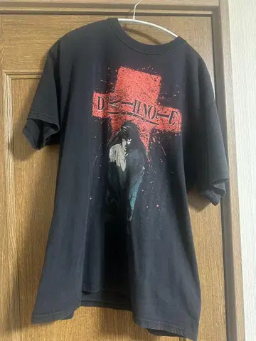 데스노트 L 빈티지 티셔츠