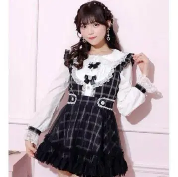 노에미 메니 리본 드레시 플레어 셋업 블랙 블랙 M