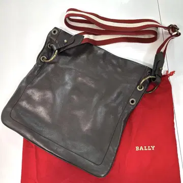 발리 BALLY 가죽 숄더백 브라운 새상품급 중고