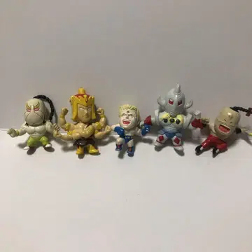 근육맨 피규어 PVC 인형 1999년 반프레스토 5개 세트