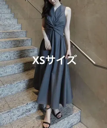 원피스 트위스트 개더 원피스 anuans