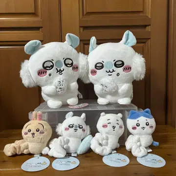 치이카와 봉제 인형 스크런치 & 치이카와 모몽가 모구모구 봉제 인형 세트