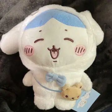 치이카와 산리오 캐릭터즈 봉제 인형 하치와레 시나모롤