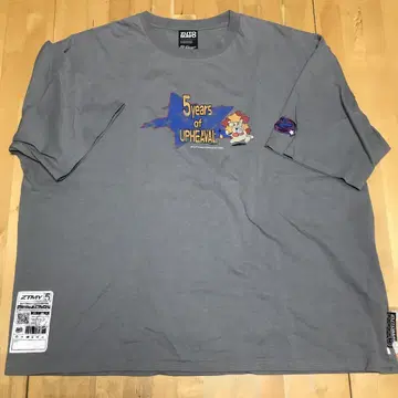 ZUTOMAYO 5th VINTAGE TEE 티셔츠 2XL 그레이