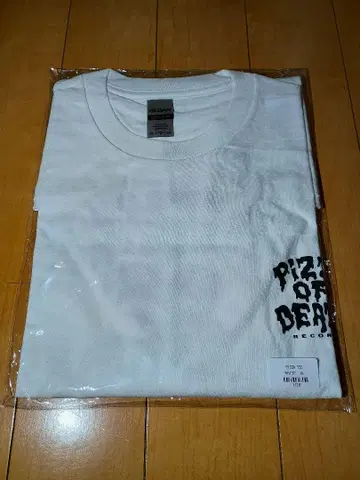 PIZZA OF DEATH RECORDS 화이트 티셔츠 XL 사이즈