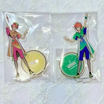 아이돌 마스터 SideM W 아크릴 스탠드 팬 네이비