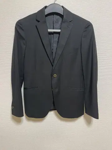 블랙 테일러드 자켓