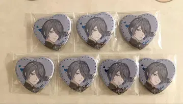 코야나기 로우 Melty Valentine 하트 캔뱃지 7개