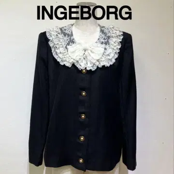 INGEBORG 레이스 리본 자켓