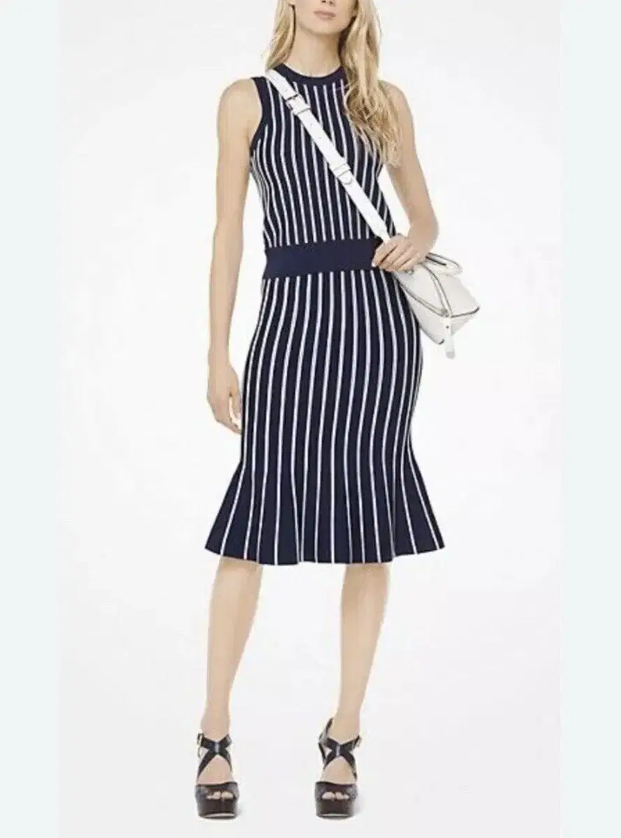Michael Kors Stripe Top and Skirt Set S