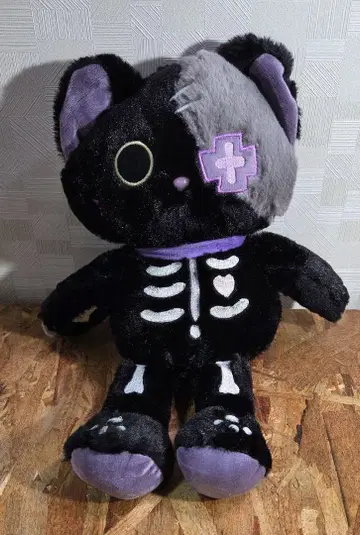검은 고양이 봉제 인형
