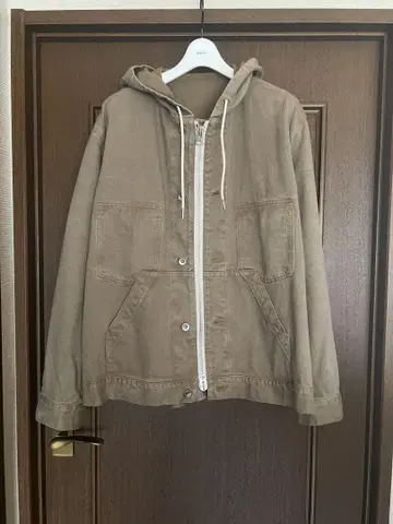 사카이 데님 후드 티셔츠
