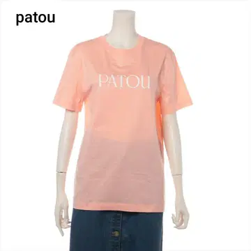 PATOU 파투 핑크 반팔 티셔츠 S