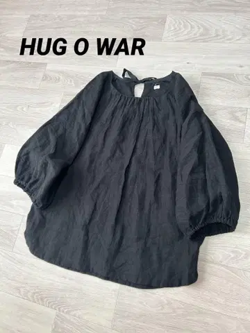 HUG O WAR 허그아워 린넨 블라우스