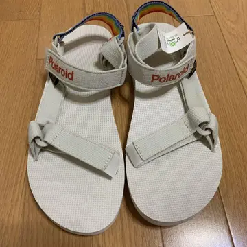 미사용 새상품 Teva 화이트 레인보우 스트랩 샌들 사이즈 29cm