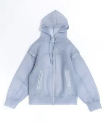 2way See-through Hoodie 블루
