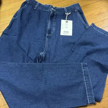 새상품 로데오 블루 데님 팬츠 사이즈 1 허리밴딩