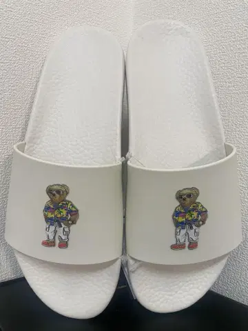 랄프 로렌 폴로 베어 샤워 샌들 10D 28cm 새상품 슬리퍼
