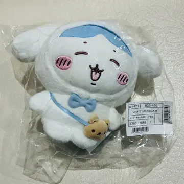 치이카와 산리오 캐릭터즈 봉제 인형 하치와레 시나몬 시나모롤