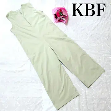 KBF 키 넥 살로펫! 와이드 팬츠 라이트 그린 36
